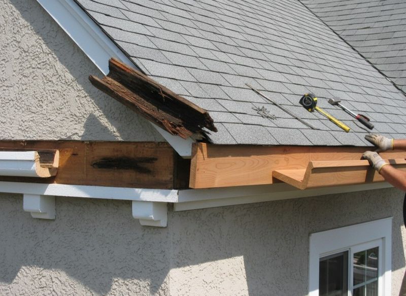Half Round Gutter Repair